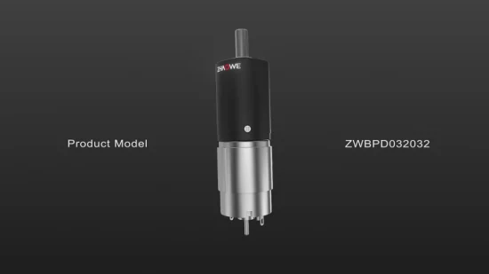 36mm 유성 기어박스 120RPM 24V 12V DC 기어 모터 로봇용 고토크 저속 모터